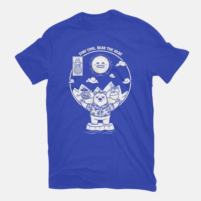 Bear The Heat-Womens-Fitted-Tee-krisren28