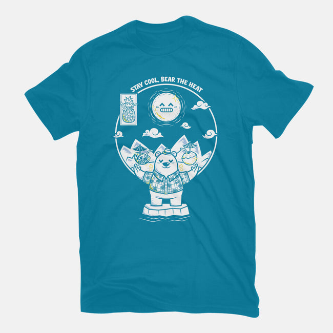 Bear The Heat-Womens-Fitted-Tee-krisren28