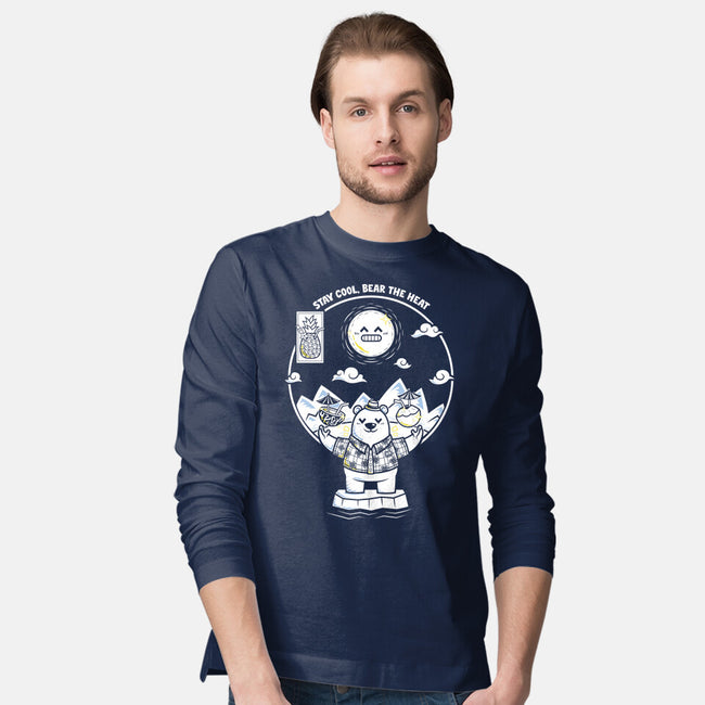 Bear The Heat-Mens-Long Sleeved-Tee-krisren28