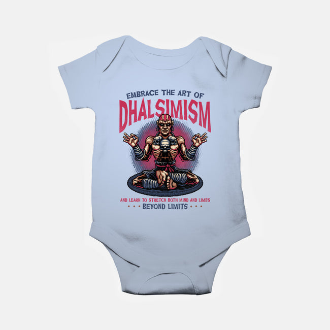 The Art Of Dhalsimism-Baby-Basic-Onesie-glitchygorilla