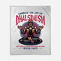 The Art Of Dhalsimism-None-Fleece-Blanket-glitchygorilla