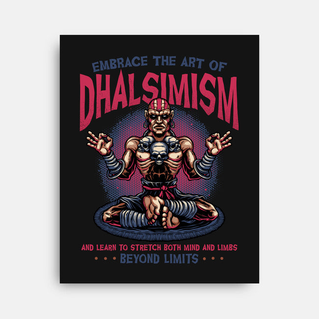 The Art Of Dhalsimism-None-Stretched-Canvas-glitchygorilla