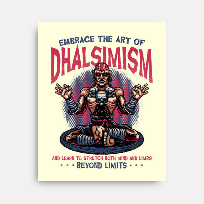 The Art Of Dhalsimism-None-Stretched-Canvas-glitchygorilla