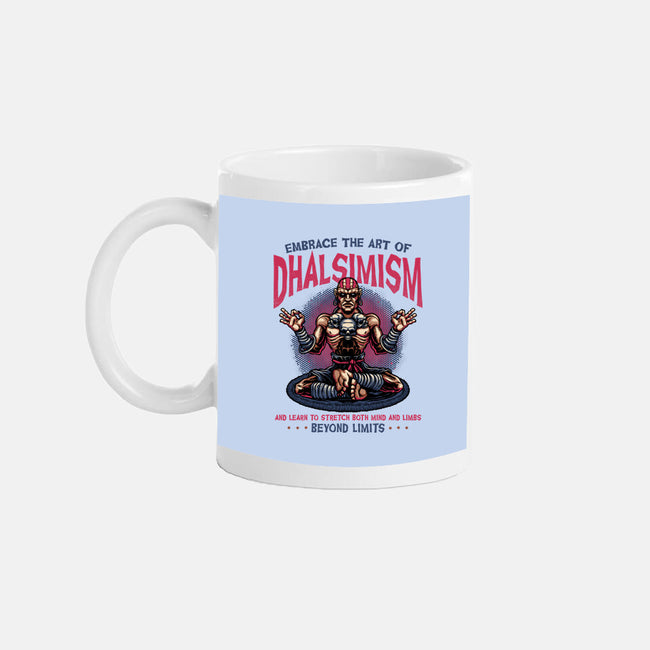 The Art Of Dhalsimism-None-Mug-Drinkware-glitchygorilla