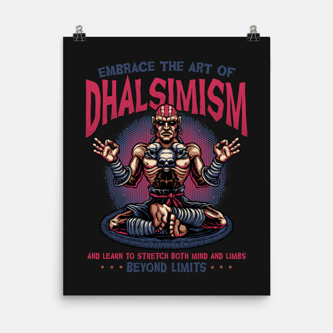 The Art Of Dhalsimism-None-Matte-Poster-glitchygorilla