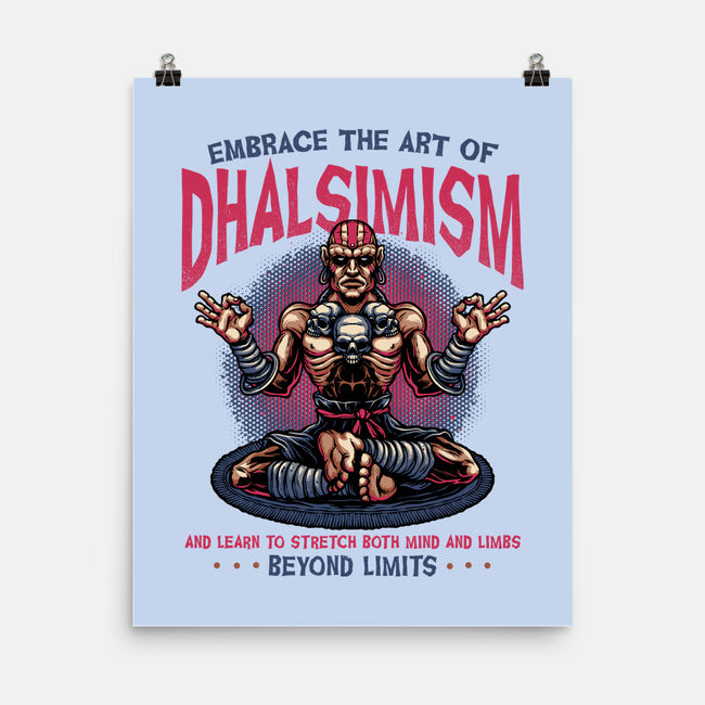 The Art Of Dhalsimism-None-Matte-Poster-glitchygorilla