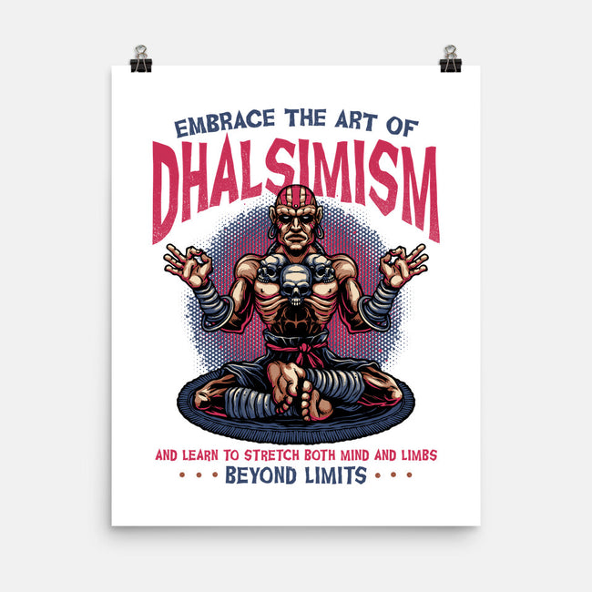 The Art Of Dhalsimism-None-Matte-Poster-glitchygorilla