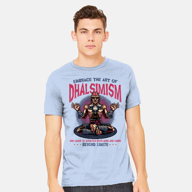 The Art Of Dhalsimism-Mens-Heavyweight-Tee-glitchygorilla