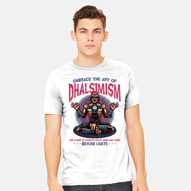 The Art Of Dhalsimism-Mens-Heavyweight-Tee-glitchygorilla