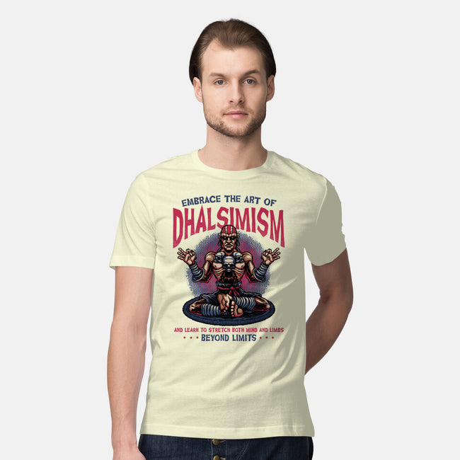 The Art Of Dhalsimism-Mens-Premium-Tee-glitchygorilla
