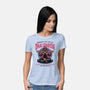 The Art Of Dhalsimism-Womens-Basic-Tee-glitchygorilla