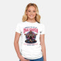 The Art Of Dhalsimism-Womens-Fitted-Tee-glitchygorilla
