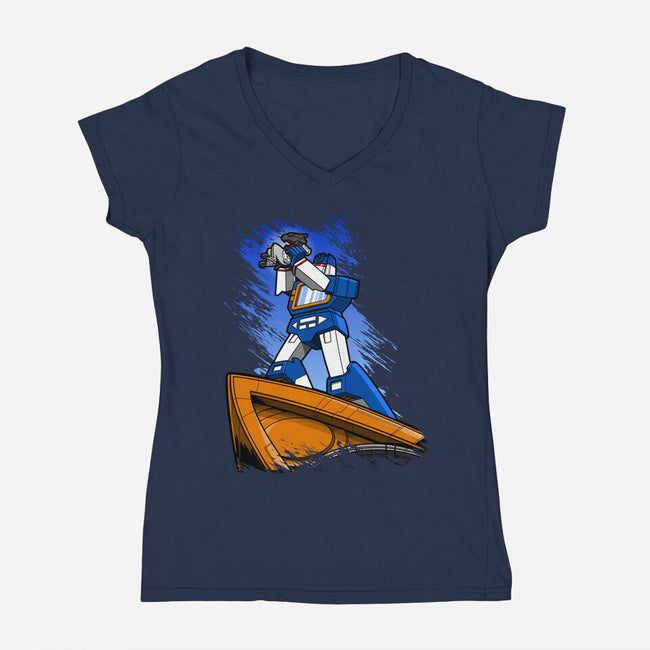 Operation Circle Of Life-Womens-V-Neck-Tee-boltfromtheblue
