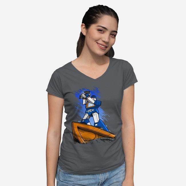 Operation Circle Of Life-Womens-V-Neck-Tee-boltfromtheblue