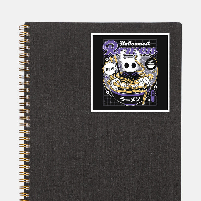 Hallownest Ramen Aesthetic-None-Glossy-Sticker-LAGELANTEE