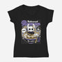 Hallownest Ramen Aesthetic-Womens-V-Neck-Tee-LAGELANTEE