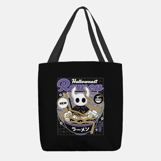 Hallownest Ramen Aesthetic-None-Basic Tote-Bag-LAGELANTEE