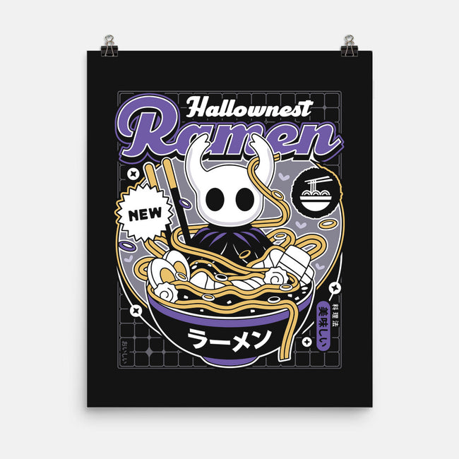 Hallownest Ramen Aesthetic-None-Matte-Poster-LAGELANTEE
