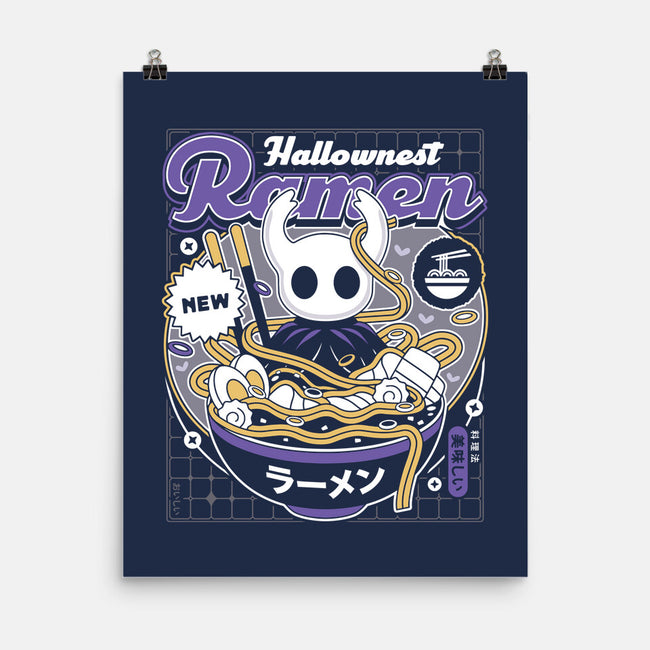 Hallownest Ramen Aesthetic-None-Matte-Poster-LAGELANTEE
