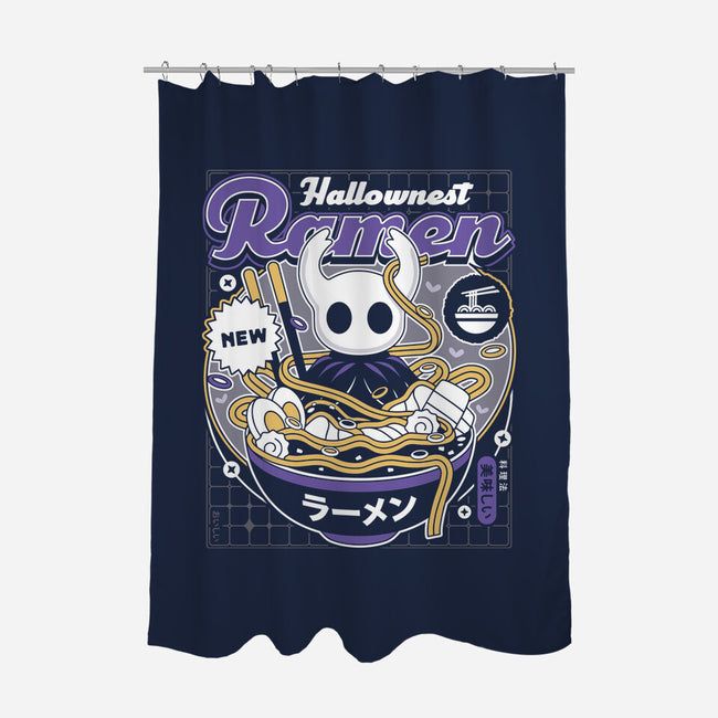 Hallownest Ramen Aesthetic-None-Polyester-Shower Curtain-LAGELANTEE