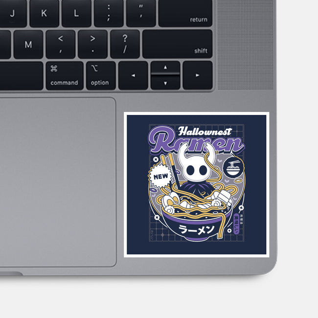Hallownest Ramen Aesthetic-None-Glossy-Sticker-LAGELANTEE