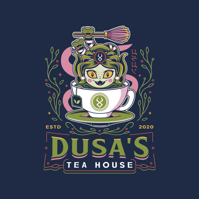 Dusa Green Tea Emblem-Womens-Basic-Tee-LAGELANTEE