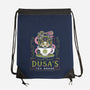 Dusa Green Tea Emblem-None-Drawstring-Bag-LAGELANTEE