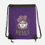 Dusa Green Tea Emblem-None-Drawstring-Bag-LAGELANTEE