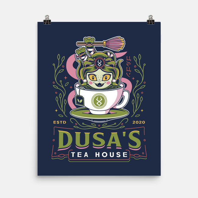 Dusa Green Tea Emblem-None-Matte-Poster-LAGELANTEE