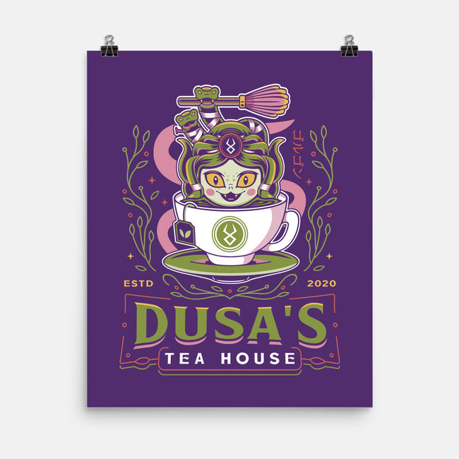Dusa Green Tea Emblem-None-Matte-Poster-LAGELANTEE
