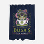 Dusa Green Tea Emblem-None-Polyester-Shower Curtain-LAGELANTEE