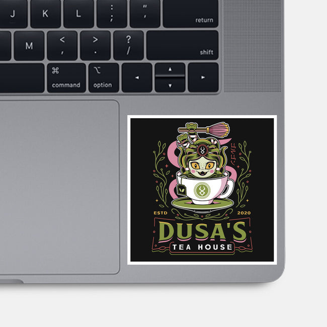Dusa Green Tea Emblem-None-Glossy-Sticker-LAGELANTEE