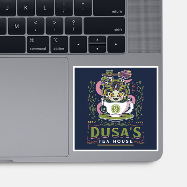 Dusa Green Tea Emblem-None-Glossy-Sticker-LAGELANTEE