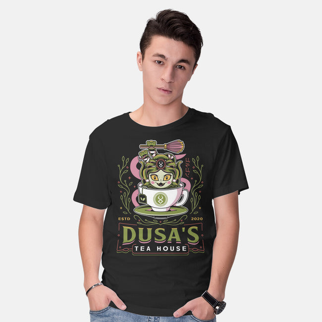 Dusa Green Tea Emblem-Mens-Basic-Tee-LAGELANTEE