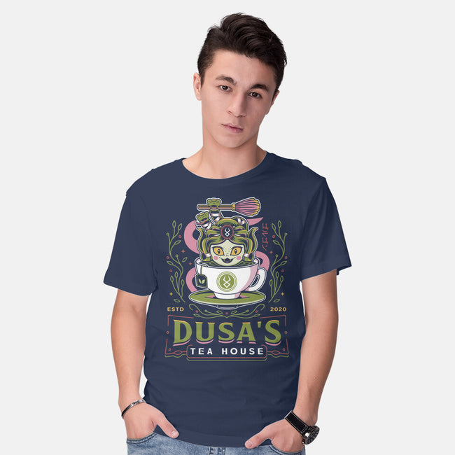 Dusa Green Tea Emblem-Mens-Basic-Tee-LAGELANTEE