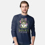 Dusa Green Tea Emblem-Mens-Long Sleeved-Tee-LAGELANTEE