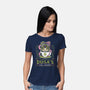 Dusa Green Tea Emblem-Womens-Basic-Tee-LAGELANTEE