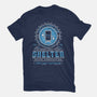 Cabin Coins Stamp Club Emblem-Womens-Basic-Tee-LAGELANTEE