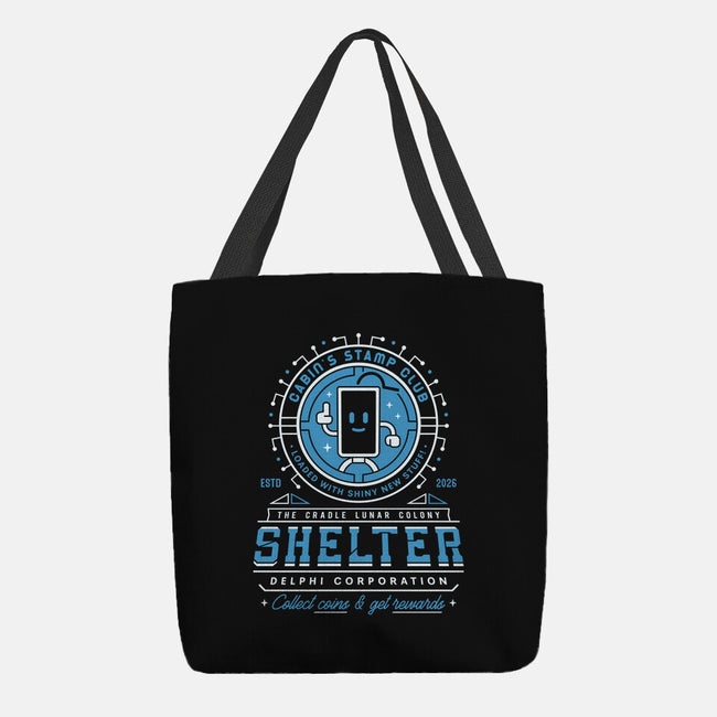 Cabin Coins Stamp Club Emblem-None-Basic Tote-Bag-LAGELANTEE