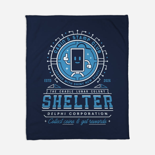 Cabin Coins Stamp Club Emblem-None-Fleece-Blanket-LAGELANTEE