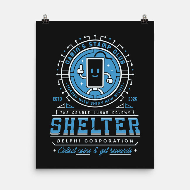 Cabin Coins Stamp Club Emblem-None-Matte-Poster-LAGELANTEE