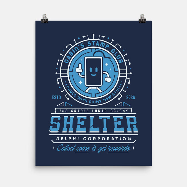 Cabin Coins Stamp Club Emblem-None-Matte-Poster-LAGELANTEE