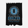 Cabin Coins Stamp Club Emblem-None-Polyester-Shower Curtain-LAGELANTEE