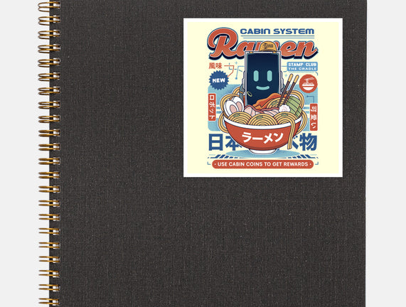 Cabin Coins Ramen Vintage
