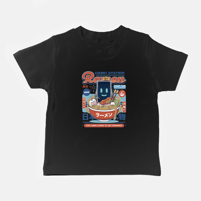 Cabin Coins Ramen Vintage-Baby-Basic-Tee-LAGELANTEE