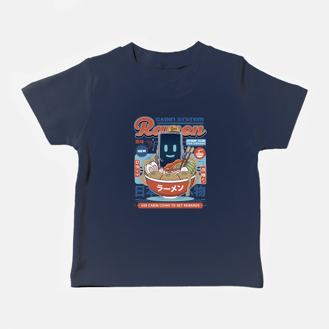 Cabin Coins Ramen Vintage-Baby-Basic-Tee-LAGELANTEE