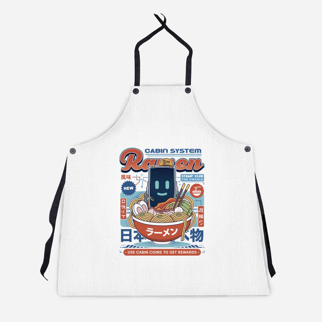 Cabin Coins Ramen Vintage-Unisex-Kitchen-Apron-LAGELANTEE