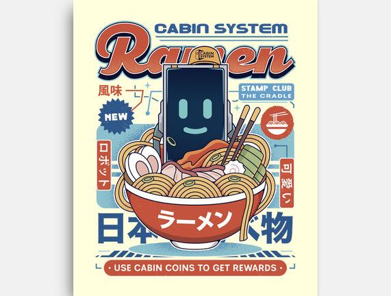 Cabin Coins Ramen Vintage