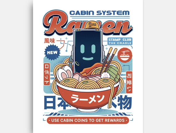 Cabin Coins Ramen Vintage