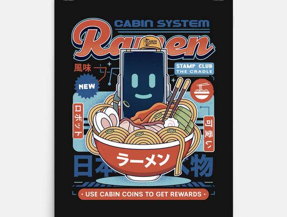 Cabin Coins Ramen Vintage